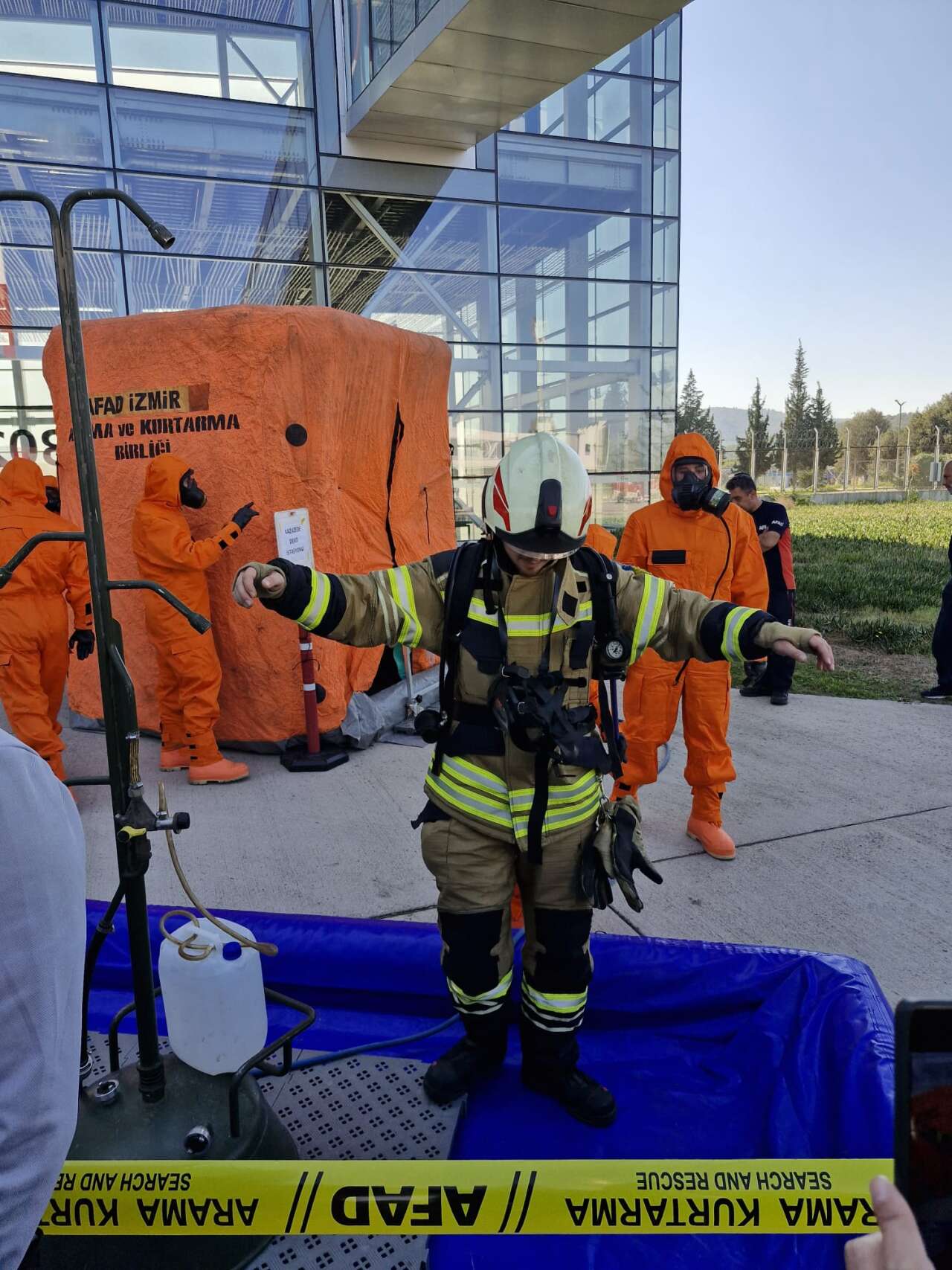 Muğla AFAD’dan KBRN Tatbikatı 3